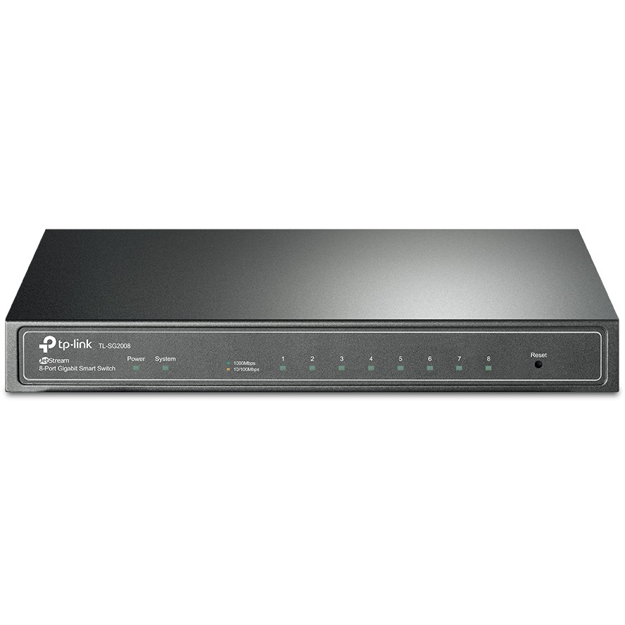 Switch TP-LINK JetStream TL-SG2008 8-port Gigabit L2+ upravljiv preklopnik (8×10/100/1000M RJ45 ports)-4