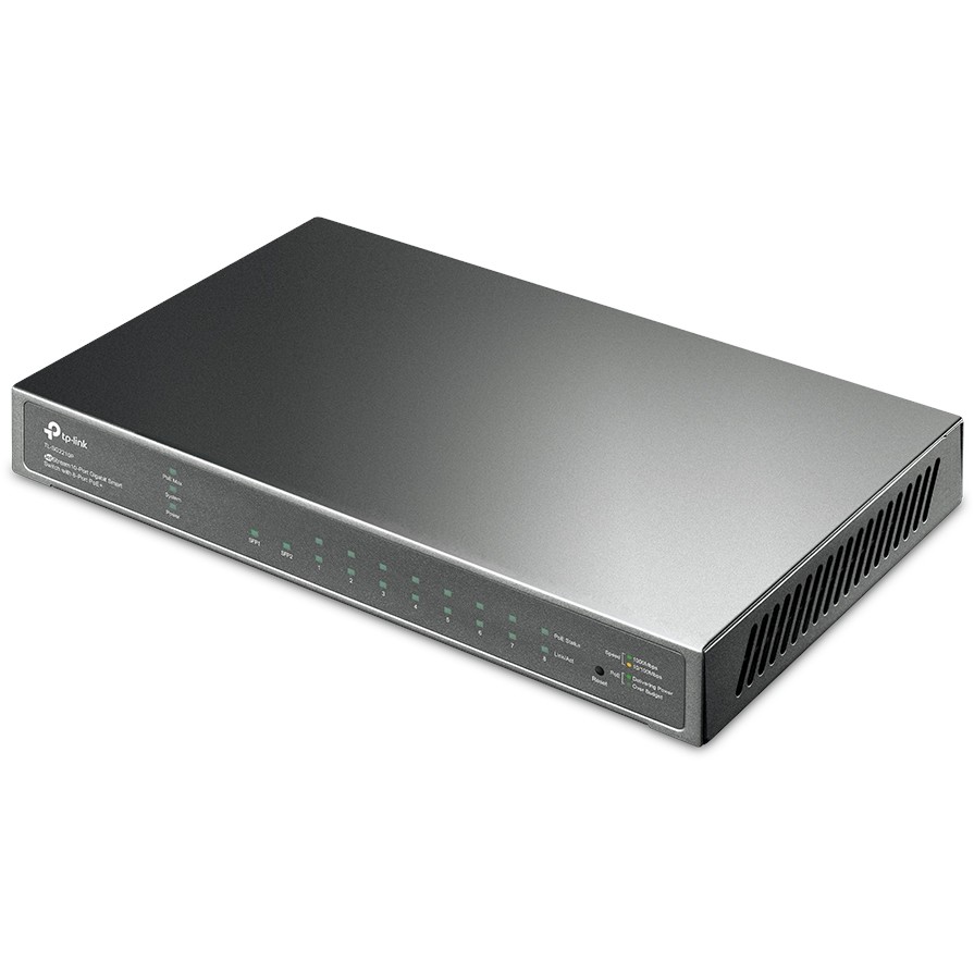 Switch TP-LINK JetStream TL-SG2008 8-port Gigabit L2+ upravljiv preklopnik (8×10/100/1000M RJ45 ports)-6