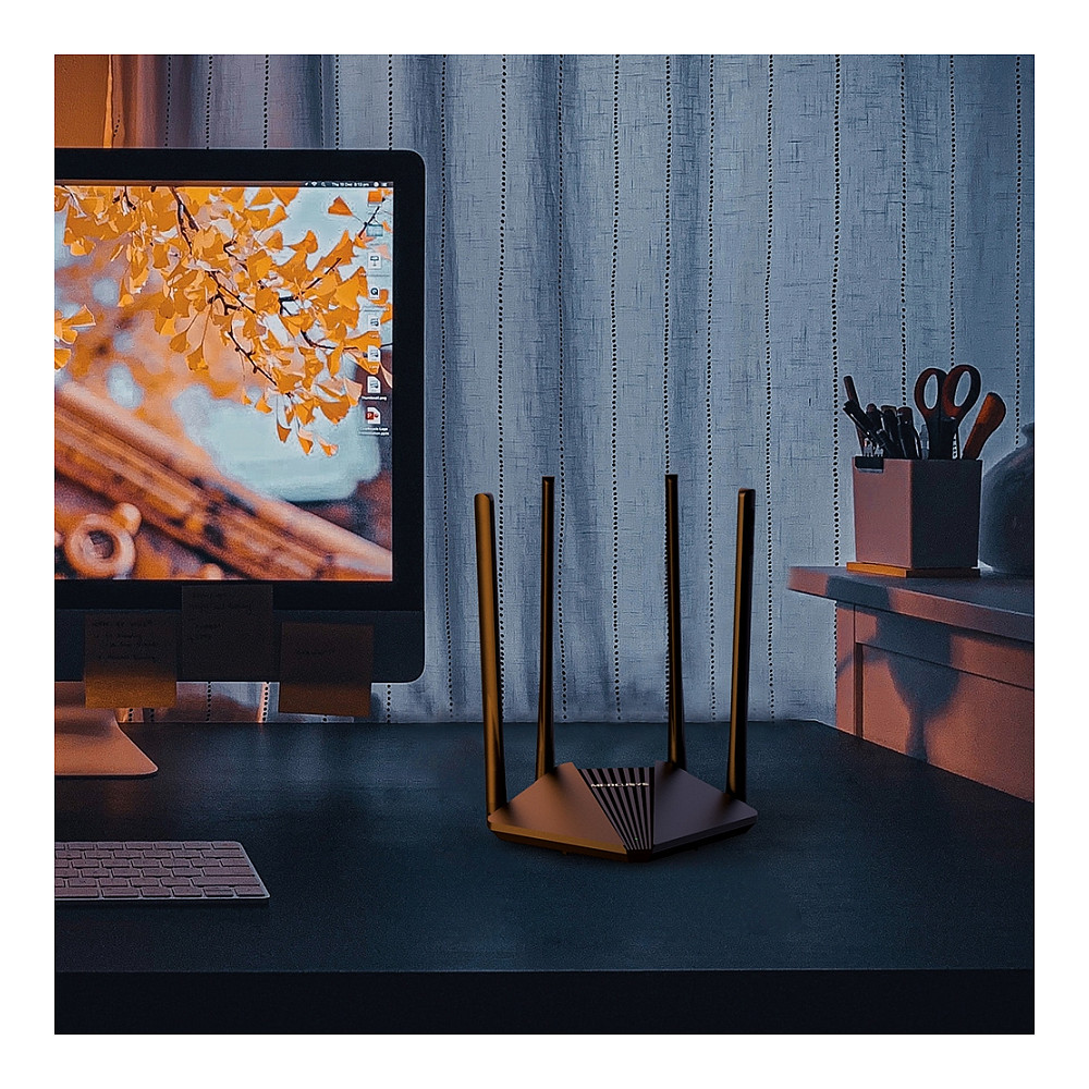 Bežični usmjerivač MERCUSYS AC1200 (Dual-Band Router) 300Mbps/867Mbps (2.4GHz/5GHz)-6