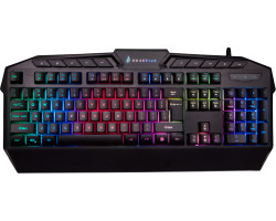 SureFire KingPin Gaming igraća tipkovnica, RGB LED, USB crna-0