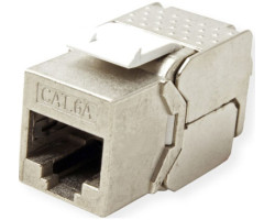 Roline VALUE RJ45 Keystone konektor Cat.6a/Class EA, STP (tool-free), slim-1