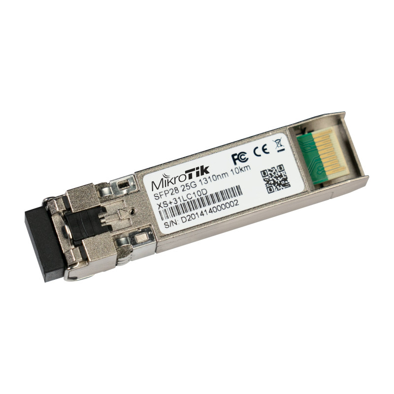 SFP/SFP+/SFP28 modul MIKROTIK XS+31LC10D 1/10/25G, Single Mode, 10km, 1310nm-0