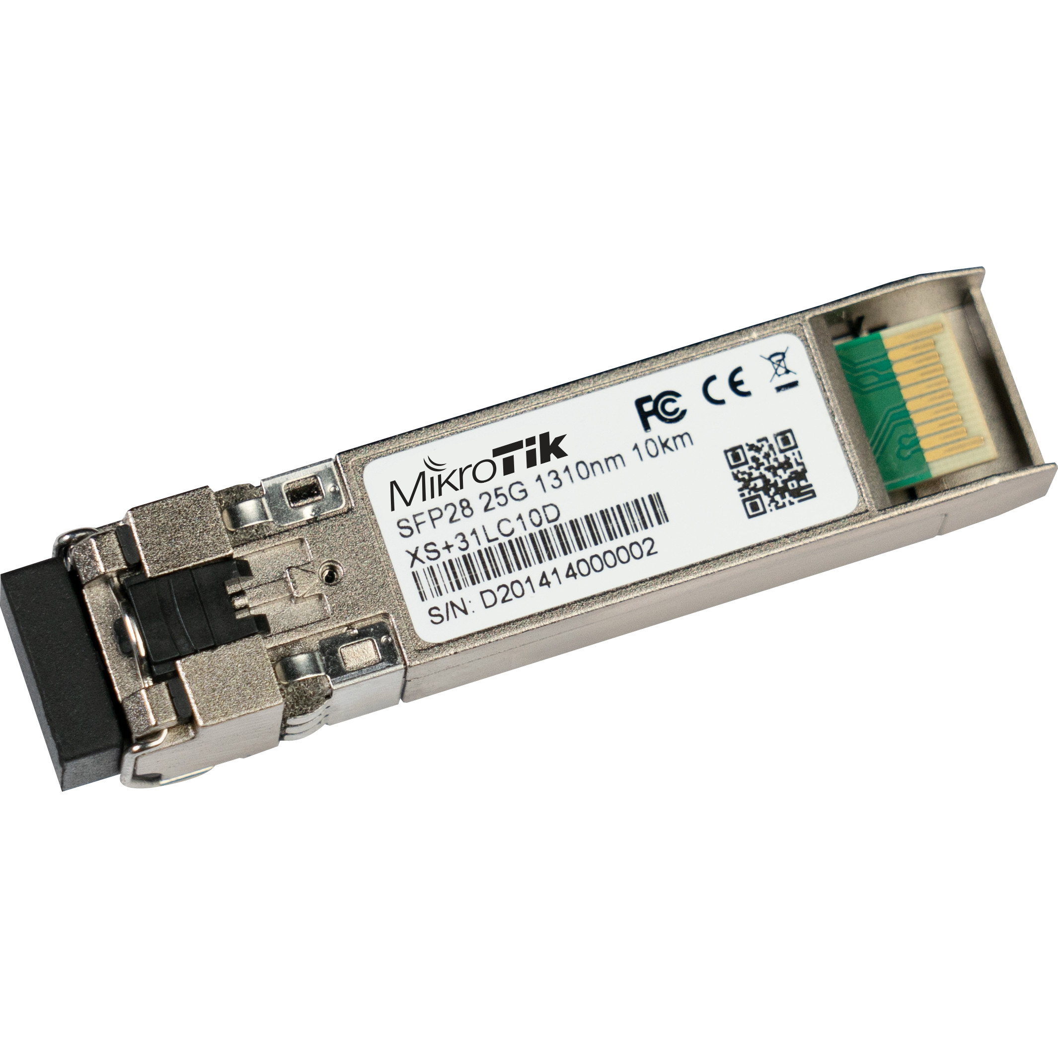 SFP/SFP+/SFP28 modul MIKROTIK XS+31LC10D 1/10/25G, Single Mode, 10km, 1310nm-1