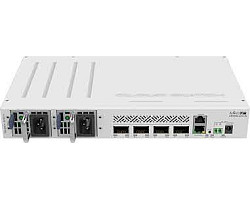 Switch Mikrotik CRS504-4XQ-IN 100 Gigabit, 650 MHz CPU, 16MB RAM, 4×100G QSFP28 ports, 1×100Mbit manage port