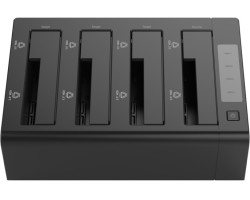 Orico Docking stanica 4×2.5"/3.5" SATA HDD, funkcija kloniranja, USB3.0 (ORICO-6648US3-C-V1-EU-BK-BP)-0
