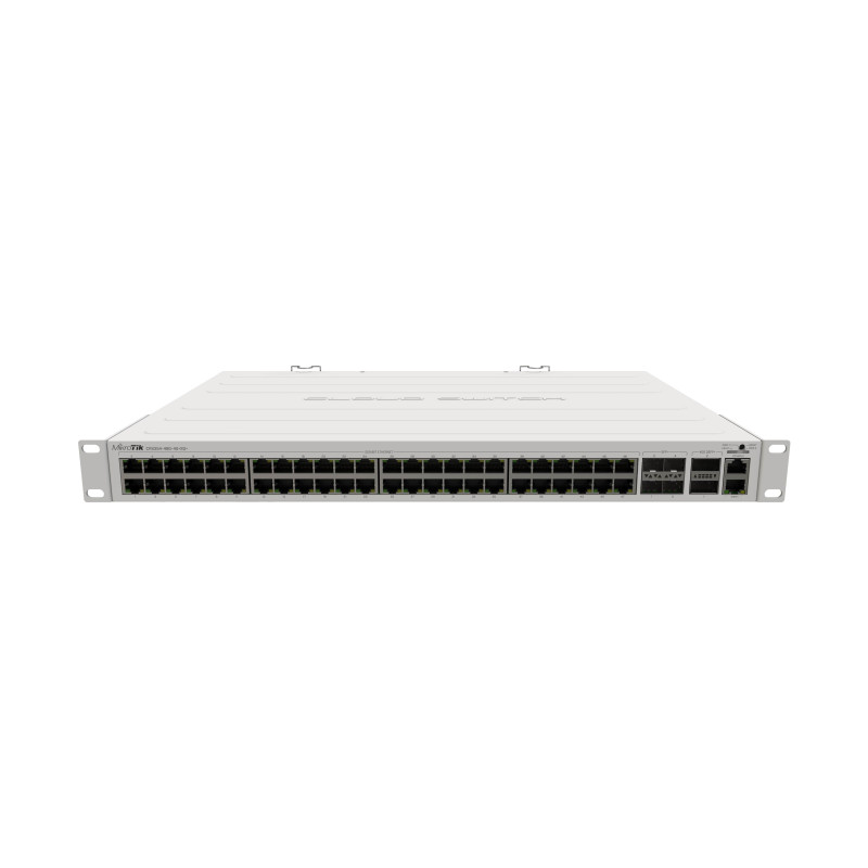 Switch Mikrotik CRS354-48G-4S+2Q+RM 48×G-LAN RJ45, 4×10G SFP+, 2×40G QSFP+, RouterOS L5, 1U rackmount-3