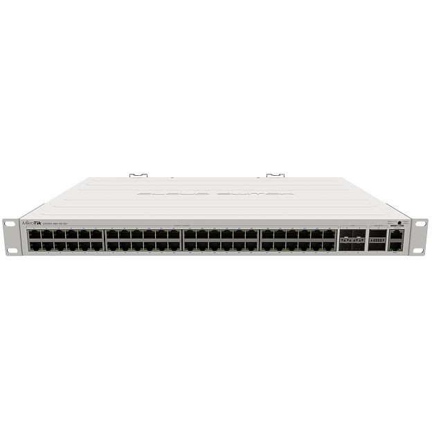 Switch Mikrotik CRS354-48G-4S+2Q+RM 48×G-LAN RJ45, 4×10G SFP+, 2×40G QSFP+, RouterOS L5, 1U rackmount-4