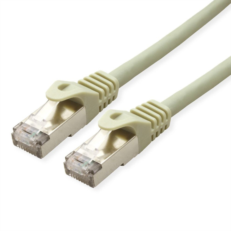 Roline VALUE S/FTP (PIMF) mrežni kabel Cat.6a (LSOH) sivi, 50m-0