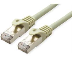 Roline VALUE S/FTP (PIMF) mrežni kabel Cat.6a (LSOH) sivi, 50m-1
