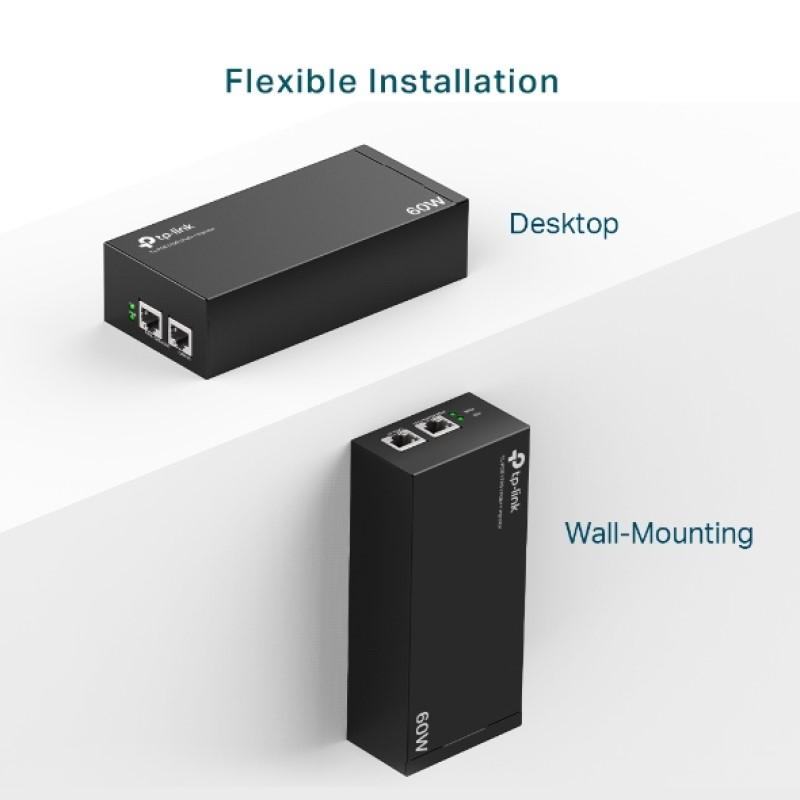Adapter TP-LINK TL-POE170S PoE++ Injector, 1×Gbit PoE Port, 1×Gbit Non-PoE Port, 802.3at/af/bt-5