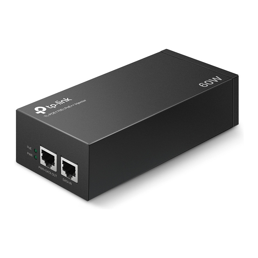 Adapter TP-LINK TL-POE170S PoE++ Injector, 1×Gbit PoE Port, 1×Gbit Non-PoE Port, 802.3at/af/bt-9