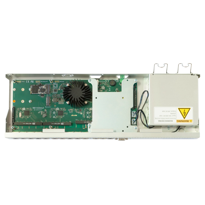 Router MIKROTIK RB1100AHx4 Dude edition (arm 32bit, al21400, 4 jezgre, 1,4 GHz, 1 GB RAM, 60 GB M.2, 13xGbit LAN, RouterOS L6, 1U rackmount)-13