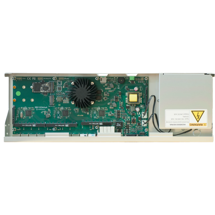 Router MIKROTIK RB1100AHx4 Dude edition (arm 32bit, al21400, 4 jezgre, 1,4 GHz, 1 GB RAM, 60 GB M.2, 13xGbit LAN, RouterOS L6, 1U rackmount)-14