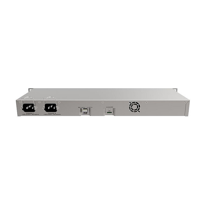 Router MIKROTIK RB1100AHx4 Dude edition (arm 32bit, al21400, 4 jezgre, 1,4 GHz, 1 GB RAM, 60 GB M.2, 13xGbit LAN, RouterOS L6, 1U rackmount)-2