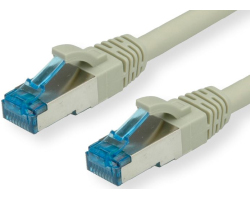 Roline VALUE S/FTP mrežni kabel Cat.6a sivi, 0.5m-0