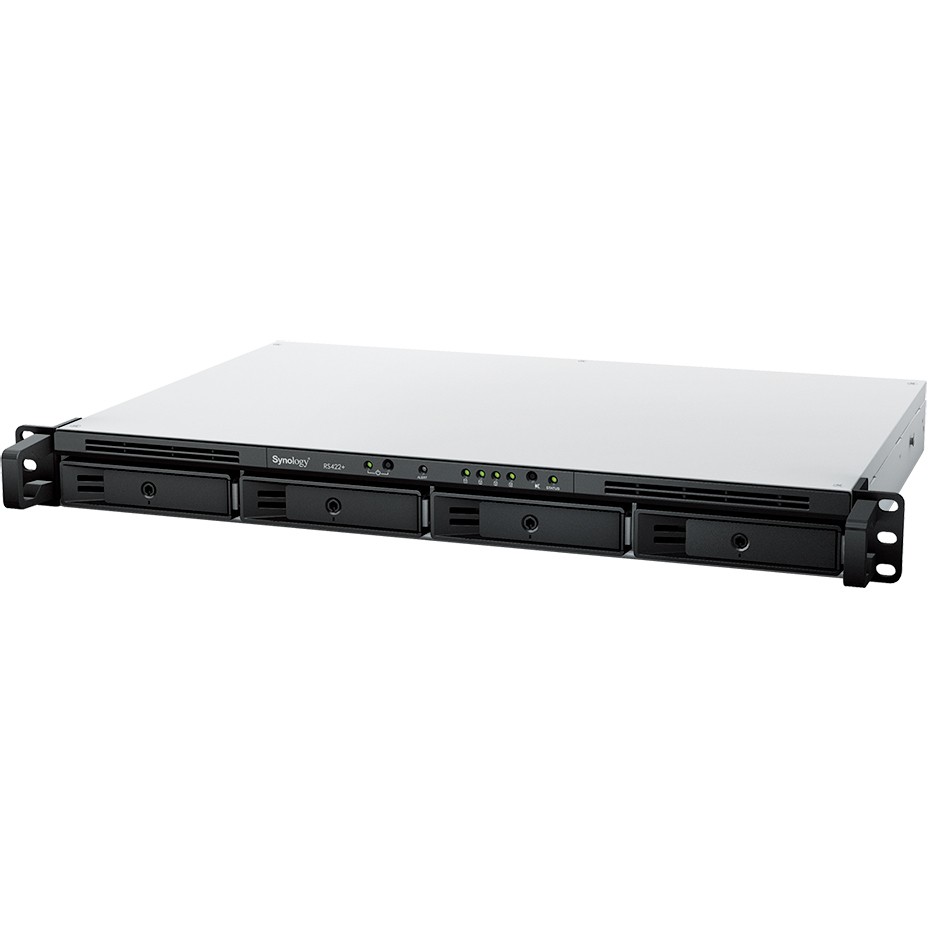 NAS server SYNOLOGY RS422+ 4-bay (AMD Ryzen R1600, 2GB DDR4, 4x 3.5"/2.5" HDD/SSD, Hot Swappable HDD)-2
