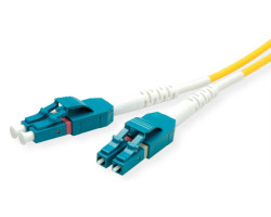 Roline optički kabel 9/125µm LC-LC singlemode Duplex, LSOH, 10m žuti