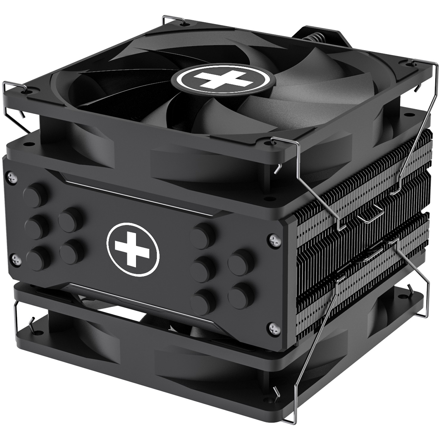 Xilence M705D hladnjak za Intel i AMD procesore, 2×120mm PWM ventilator-8