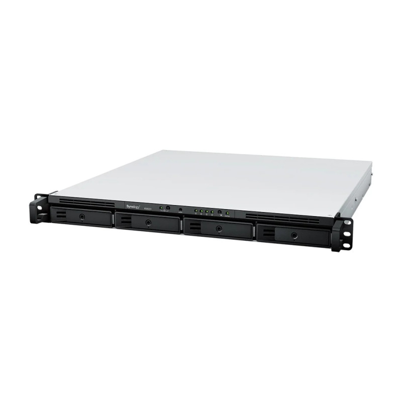 NAS server SYNOLOGY RS822RP+ 4-bay (AMD Ryzen V1500B, 2GB DDR4, 4×G-LAN, 2×USB3.2, eSATA) - KORIŠTENI jamstvo 6 mjeseci-12