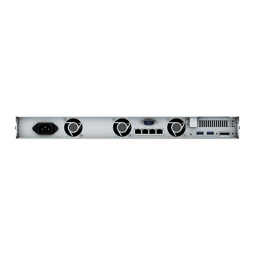 Rackmount NAS SYNOLOGY RS822+ (4-bay, 2.5"/3.5" HDD/SSD, 2GB RAM, 4×G-LAN, 2×USB3.2, eSATA)-5