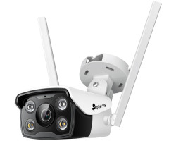 TP-Link vanjska IP Bullet Full color Wi-Fi HD kamera, 2.4G 150Mbps, 2×2 MIMO, H.265+ video, 4MP, 4mm leća, RJ45, Night Vision, detekcija pokreta, vodootporna IP66, VIGI app-1