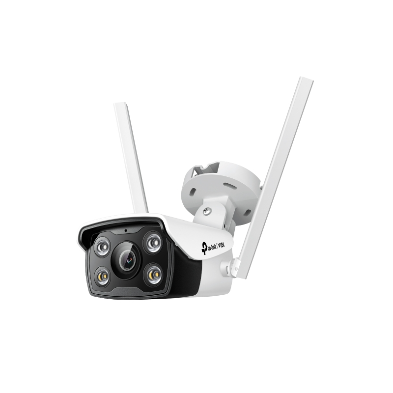 TP-Link vanjska IP Bullet Full color Wi-Fi HD kamera, 2.4G 150Mbps, 2×2 MIMO, H.265+ video, 4MP, 4mm leća, RJ45, Night Vision, detekcija pokreta, vodootporna IP66, VIGI app-0