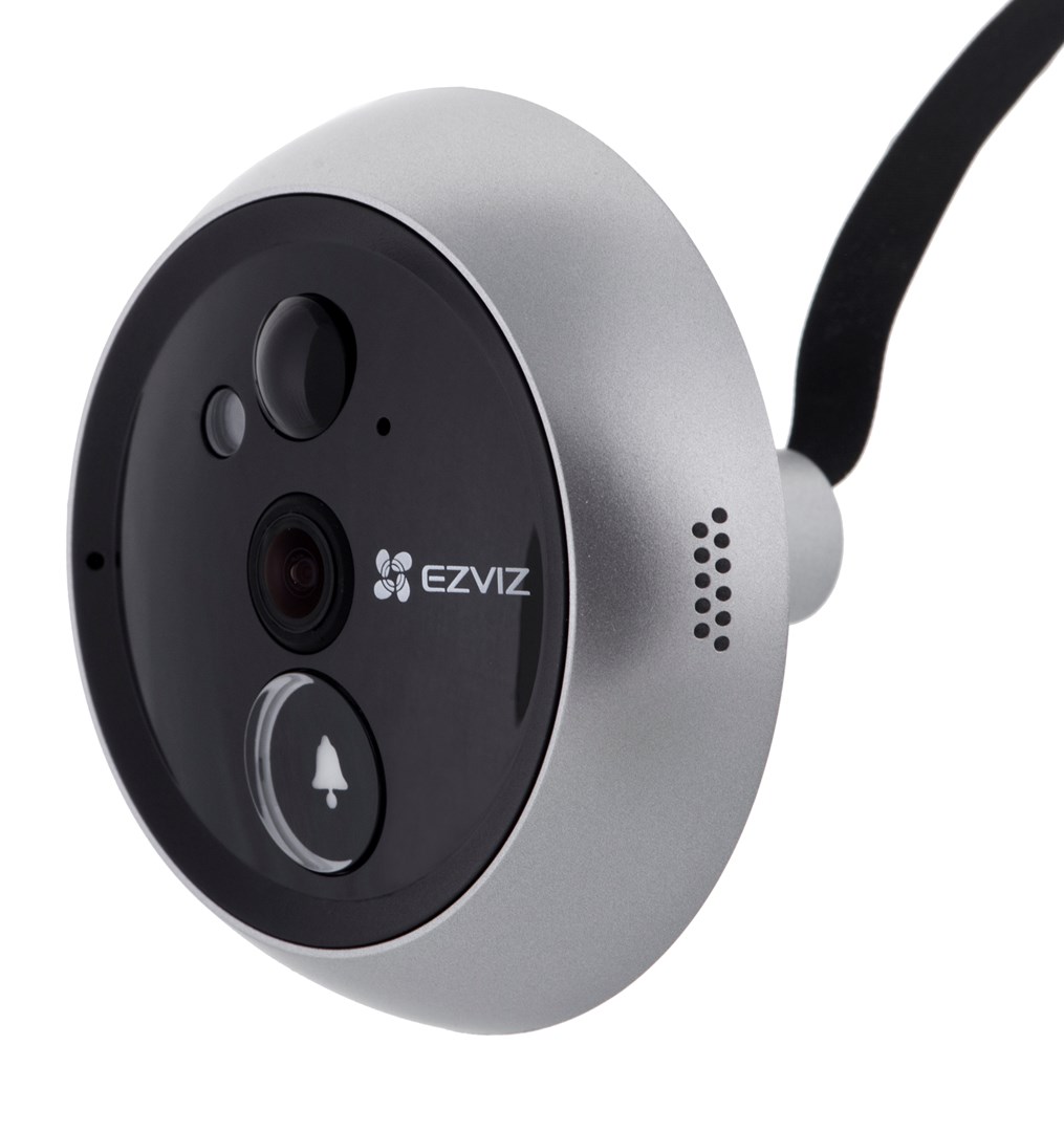Pametno WiFi zvono EZVIZ DP2C (FHD, 1/3" CMOS, 155° kut, PIR detekcija, do 256GB, 4.3", 4600mAh)-8