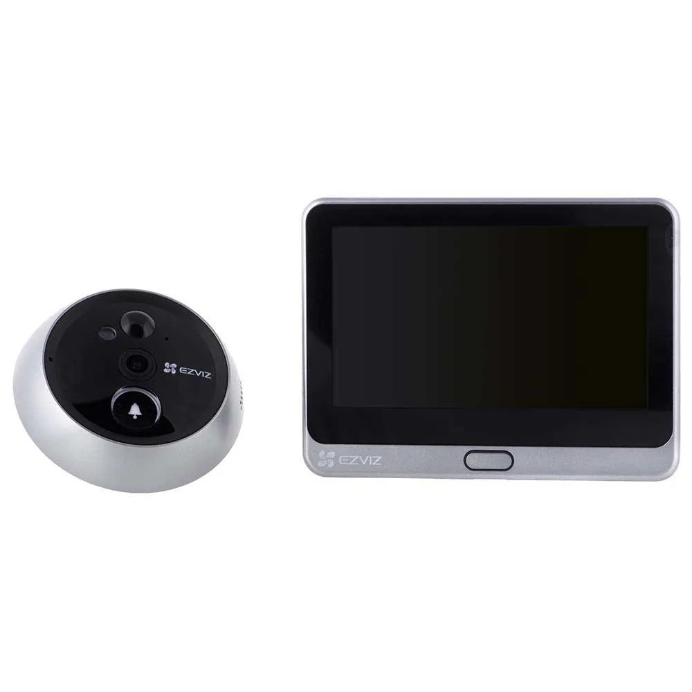 Pametno WiFi zvono EZVIZ DP2C (FHD, 1/3" CMOS, 155° kut, PIR detekcija, do 256GB, 4.3", 4600mAh)-1