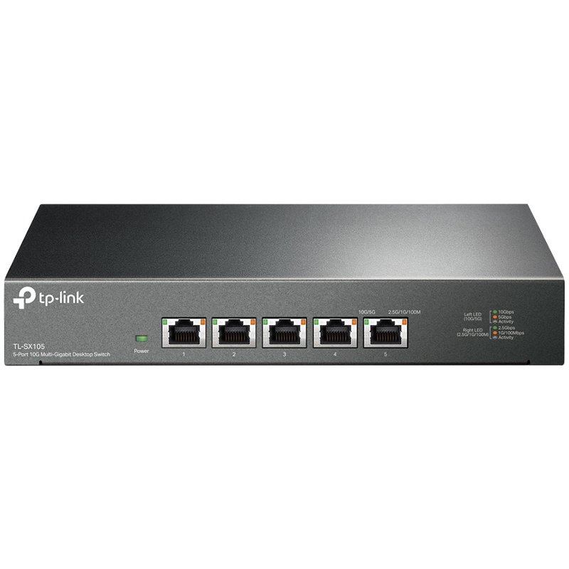 Preklopnik TP-LINK 5-Port Multi-gigabit 10G, 5×10G, desktop kučište-1