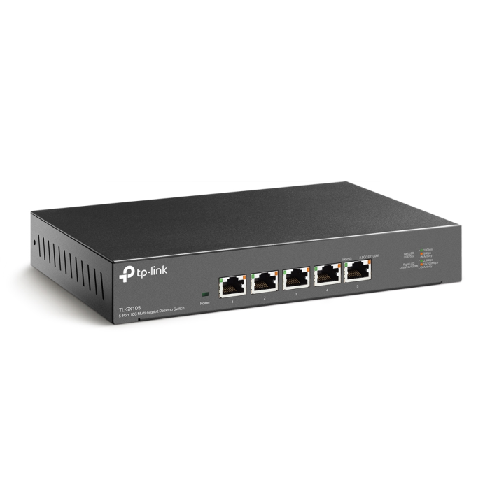 Preklopnik TP-LINK 5-Port Multi-gigabit 10G, 5×10G, desktop kučište-6