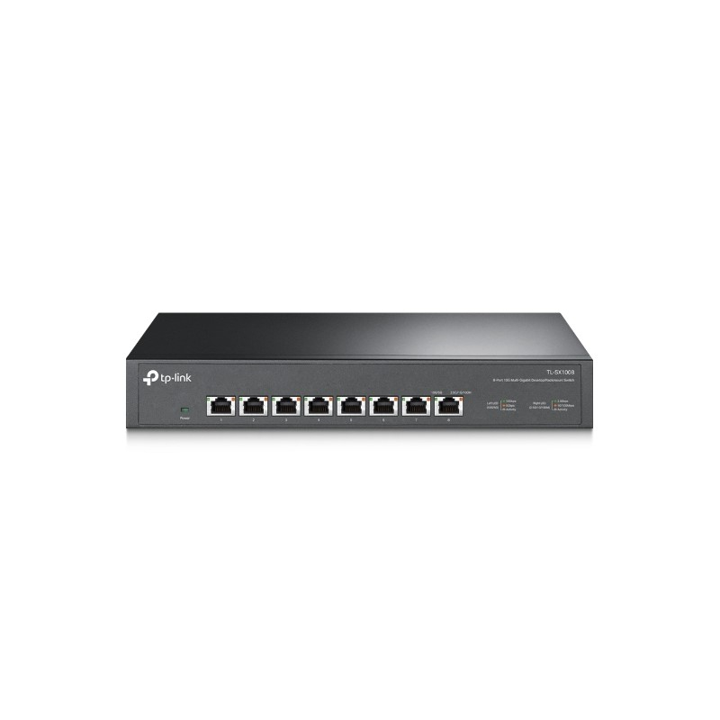 TP-Link 8-Port Multi-gigabit 10G preklopnik (Switch), 8×10G, desktop/rackmount 13" kučište-1