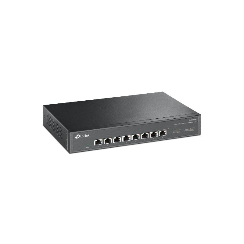 TP-Link 8-Port Multi-gigabit 10G preklopnik (Switch), 8×10G, desktop/rackmount 13" kučište-3