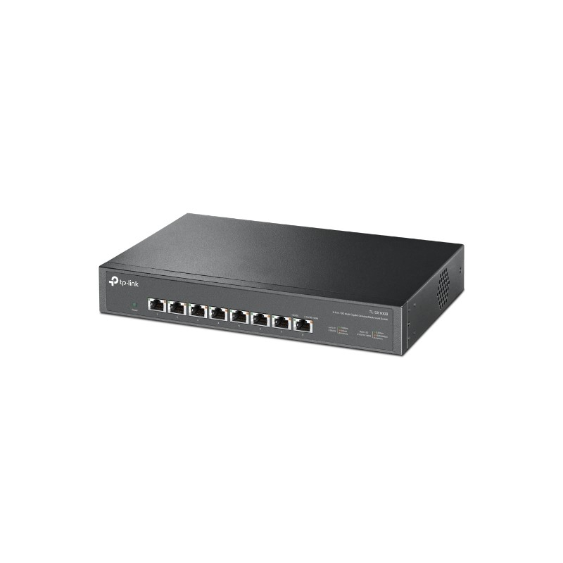 TP-Link 8-Port Multi-gigabit 10G preklopnik (Switch), 8×10G, desktop/rackmount 13" kučište-2