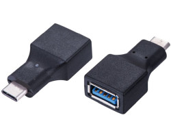 Roline VALUE adapter, USB 3.2 Gen1 (C) na USB 3.1 Gen1 (A), M/F, OTG crni-0