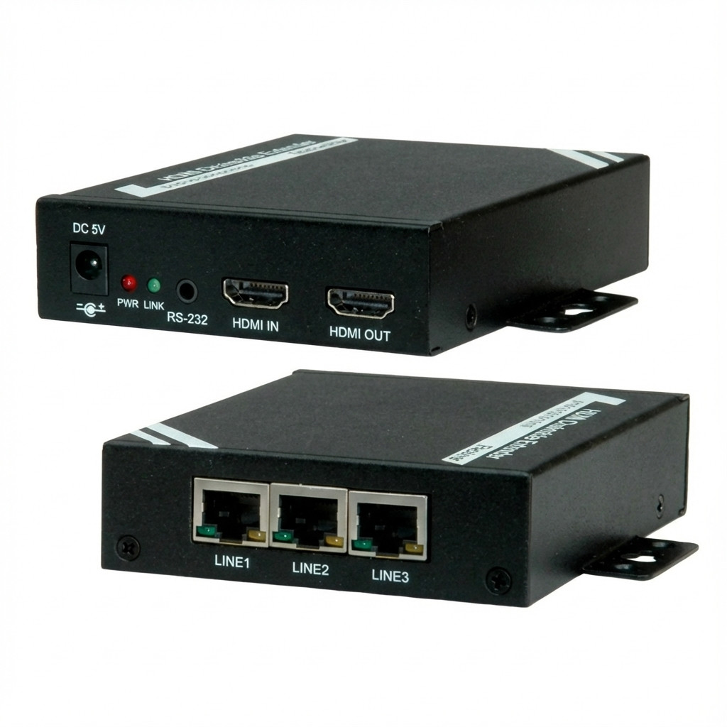 Rasplitni uređaj ROLINE HDMI Extender (max. udaljenost 100 m, max. rezolucija 1920×1080)-2