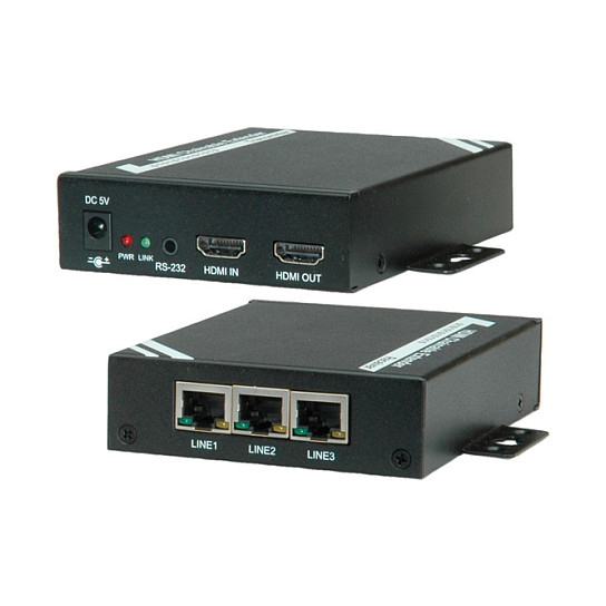 Rasplitni uređaj ROLINE HDMI Extender (max. udaljenost 100 m, max. rezolucija 1920×1080)-3