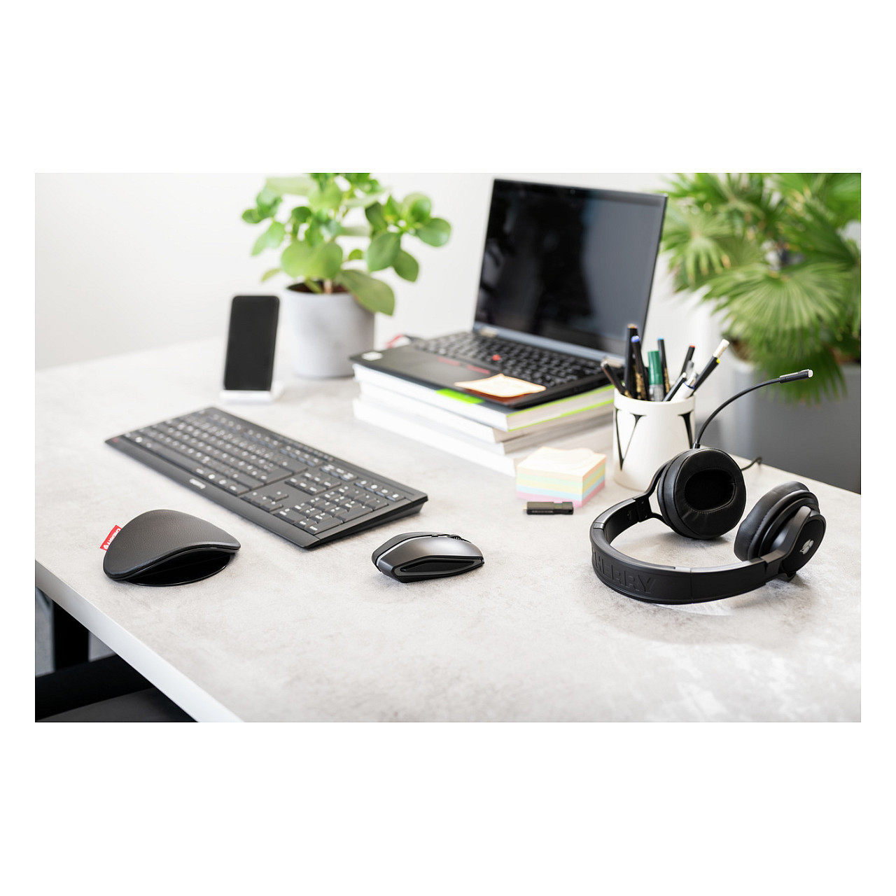 Miš CHERRY GENTIX BT (Bluetooth, optički, 1000/2000 dpi, 7 tipki, crni)-10