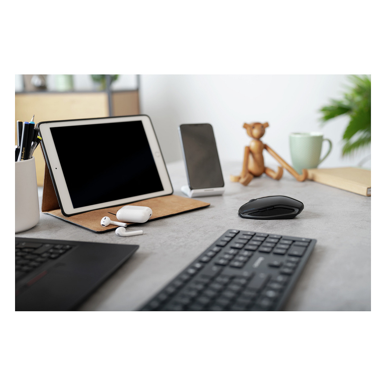 Miš CHERRY GENTIX BT (Bluetooth, optički, 1000/2000 dpi, 7 tipki, crni)-14