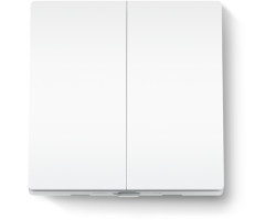 TP-Link Smart zidni prekidač za svijetlo, dva prekidača, glasovna kontrola (Alexa & Google Assistant)-1