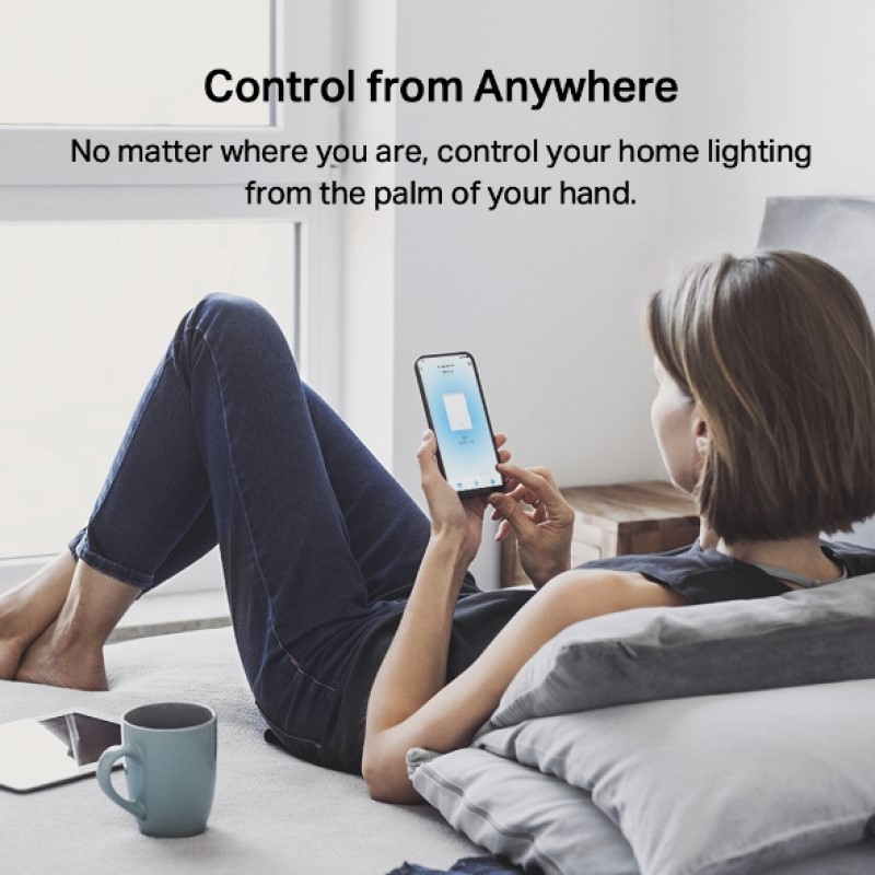 TP-Link Smart zidni prekidač za svijetlo, dva prekidača, glasovna kontrola (Alexa & Google Assistant)-6