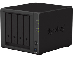 Synology DS923+ DiskStation 4-bay NAS server, 2.5"/3.5" HDD/SSD M.2 podrška, Wake on LAN/WAN, 4GB, 2×G-LAN, USB3.0/eSATA-1
