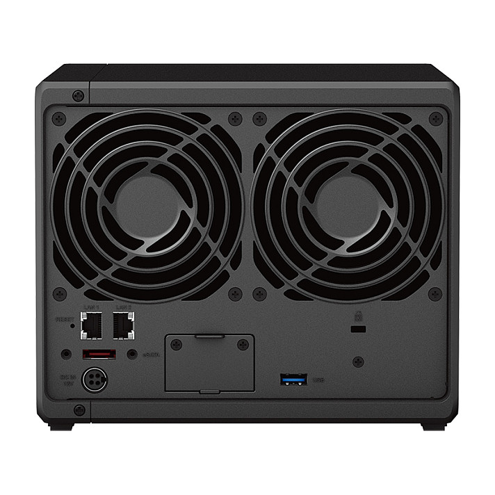 Synology DS923+ DiskStation 4-bay NAS server, 2.5"/3.5" HDD/SSD M.2 podrška, Wake on LAN/WAN, 4GB, 2×G-LAN, USB3.0/eSATA-5