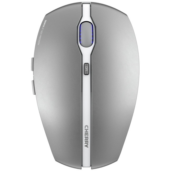 Miš CHERRY GENTIX BT (Bluetooth, optički, 1000/2000 dpi, 7 tipki, Zaleđeno srebro)-0