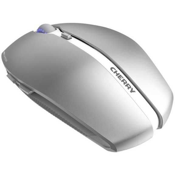 Miš CHERRY GENTIX BT (Bluetooth, optički, 1000/2000 dpi, 7 tipki, Zaleđeno srebro)-3