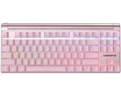 Igraća tipkovnica CHERRY MX 8.0 (MX Red, USB, RGB, pink)