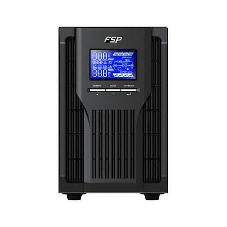 UPS FORTRON Source Champ Tower (1000VA/900W, On-line double conversion, USB, RS-232, 3×IEC, 2×9Ah, 3.5min autonomija, LCD)-2