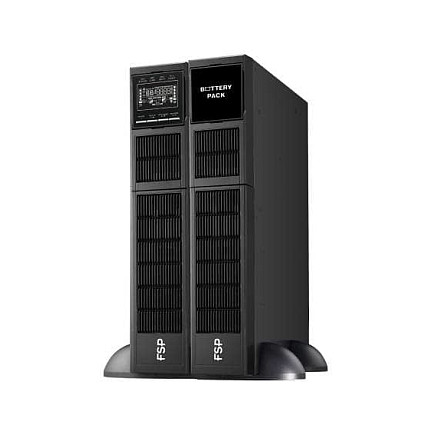 UPS FORTRON Clippers Rack/Tower 1000VA/1000W, On-line double conversion, USB, RS-232, EPO, 8×C13, 2×9Ah-3