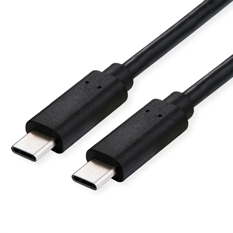 Roline USB4 Gen3x2 kabel TIP C-C M/M, Emark, 100W, 2.0m crni-0