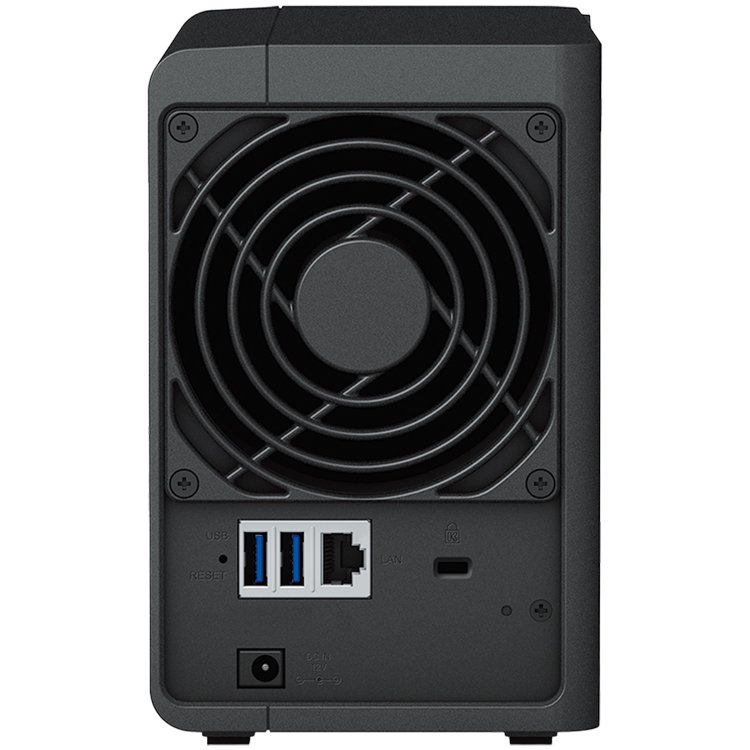 Synology DS223 DiskStation 2-bay NAS server, 2.5"/3.5" HDD/SSD podrška, Hot Swappable HDD, Wake on LAN/WAN, 2GB, 1×1GbE-3