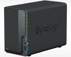 Synology DS223 DiskStation 2-bay NAS server, 2.5"/3.5" HDD/SSD podrška, Hot Swappable HDD, Wake on LAN/WAN, 2GB, 1×1GbE-1